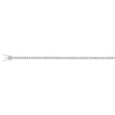 Luminesce Lab Grown 5 Carat Diamond Tennis Bracelet in Sterling Silver