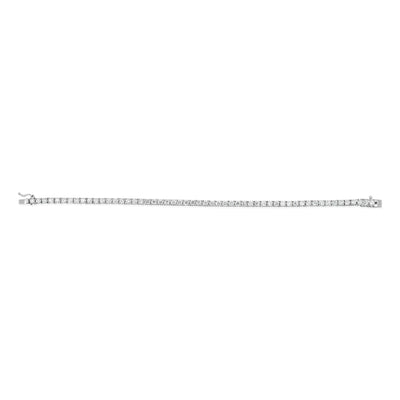 Luminesce Lab Grown 3 Carat Diamond Tennis Bracelet in 9ct White Gold