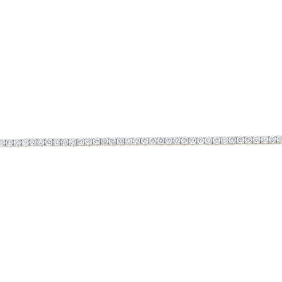 Luminesce Lab Grown 5 Carat Diamond Tennis Bracelet in 9ct Yellow Gold
