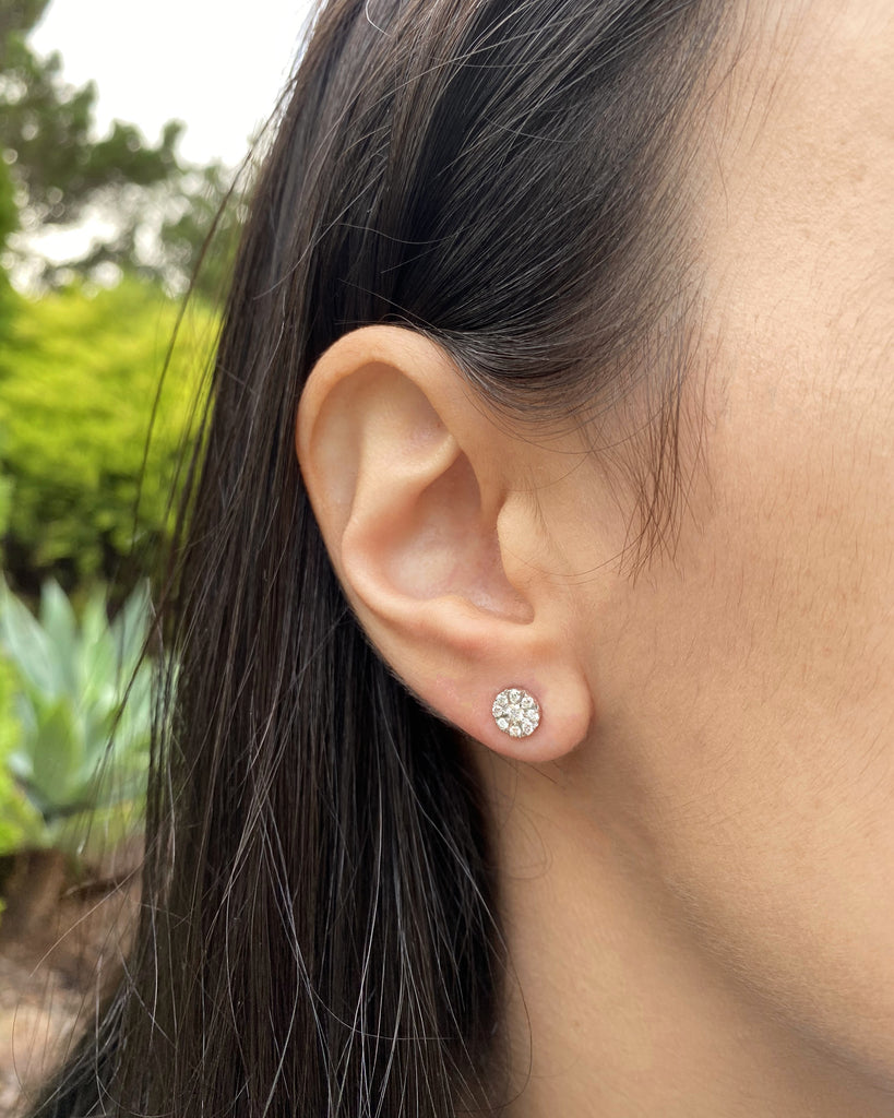  1 Carat Lab Grown Diamond Earrings