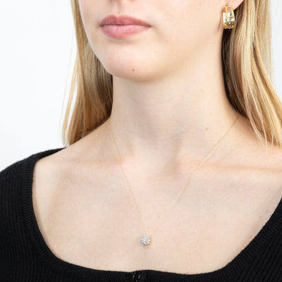 9ct Yellow Gold 1/5 Carat Luminesce Laboratory Grown Diamond Pendant