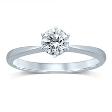 Load image into Gallery viewer, Luminesce Lab Grown 18ct White Gold 1/2 Carat Diamond Ring