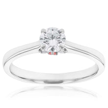 Load image into Gallery viewer, Luminesce Lab Grown 1/2 Carat Diamond Solitaire Engagment Ring