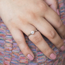 Load image into Gallery viewer, Luminesce Lab Grown 1/2 Carat Diamond Solitaire Engagment Ring