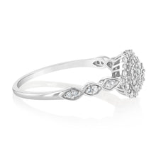 Load image into Gallery viewer, Luminesce Lab Grown Diamond Silver 1/4 Carat Dress Ring