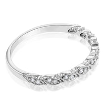 Load image into Gallery viewer, Luminesce Lab Grown Diamond Silver 10-14PT Dress Ring