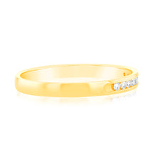 Load image into Gallery viewer, Luminesce Lab Grown Diamond 10-14pt Eternity Ring in 9ct Yellow Gold