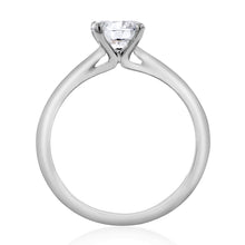 Load image into Gallery viewer, Luminesce Lab Grown 1 Carat Solitaire 4 Claw Engagement Ring in 14ct White Gold
