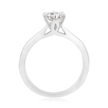 Load image into Gallery viewer, Luminesce Lab Grown 3/4 Carat Diamond Solitaire Ring set in 14ct White Gold