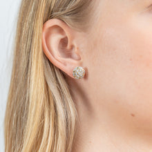 Load image into Gallery viewer, Luminesce Lab Grown 1/6 Carat Diamond Earrings in 9ct Yellow Gold