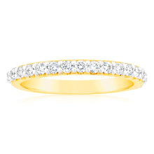 Load image into Gallery viewer, Luminesce Lab Grown Diamond 1/3 Carat Wedding Band 14ct Yellow Gold
