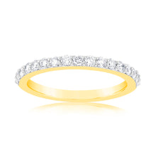 Load image into Gallery viewer, Luminesce Lab Grown 40pt Diamond Eternity Straight in 18ct Yellow Gold