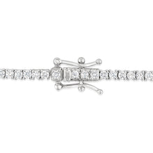 Load image into Gallery viewer, Luminesce Lab Grown 2 Carat Diamond Tennis Bracelet in Sterling Silver