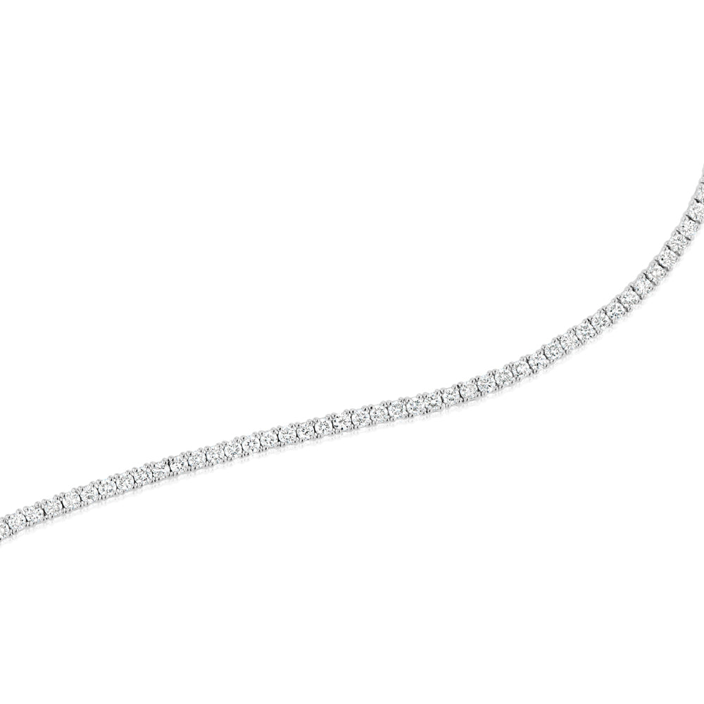Luminesce Lab Grown 2 Carat Diamond Tennis Bracelet in Sterling Silver