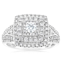 Load image into Gallery viewer, Luminesce Lab Grown 1 Carat Diamond Ring in 10ct White Gold