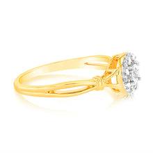 Load image into Gallery viewer, Luminesce Lab Grown Diamond Ring in 9ct Yellow Gold