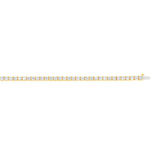 Load image into Gallery viewer, Luminesce Lab Grown 10 Carat Diamond Tennis Bracelet in 9ct Yellow Gold