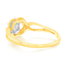 Load image into Gallery viewer, Luminesce Lab Grown Diamond Ring in 9ct Yellow Gold