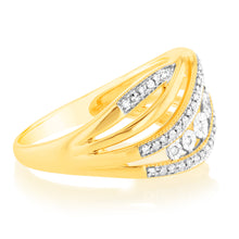 Load image into Gallery viewer, Luminesce Lab Grown Diamond Ring in 9ct Yellow Gold