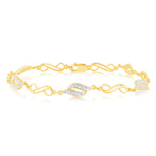 Load image into Gallery viewer, 1/4 Carat Luminesce Lab Grown Fancy Diamond Bracelet