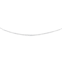 Load image into Gallery viewer, Luminesce Lab Grown 1 Carat Diamond Cable Chain Necklace in 9ct White Gold