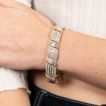 Load image into Gallery viewer, Luminesce Lab Grown 10.15Carat Brilliant Cut Diamond Bracelet In 9ct Yellow Gold