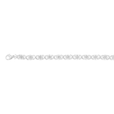 Luminesce Lab Grown Diamond bracelet in Sterling Silver