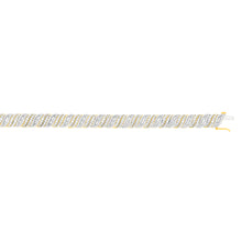 Load image into Gallery viewer, Luminesce Lab Grown 5 Carat Diamond Bracelet in 9ct Yellow Gold