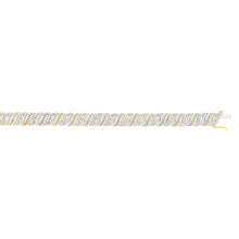 Load image into Gallery viewer, 5 Carat Luminesce Lab Grown Diamond Bracelet in 9ct Yellow Gold