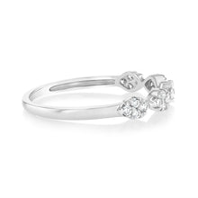 Load image into Gallery viewer, Luminesce Lab Grown 9ct White Gold 1/4 Carat Diamond Dress Ring