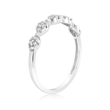 Load image into Gallery viewer, Luminesce Lab Grown 9ct White Gold 1/4 Carat Diamond Dress Ring