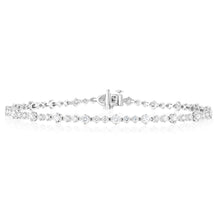 Load image into Gallery viewer, Luminesce Lab Grown 9ct White Gold with 1.5 Carat Fancy Diamond Bracelet