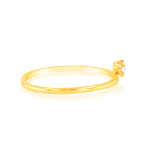 Load image into Gallery viewer, Luminesce Lab Grown 0.05Ct Diamond Ring in 9ct Yellow Gold