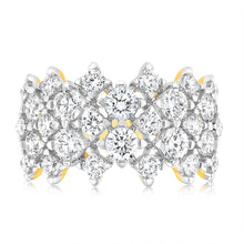 Load image into Gallery viewer, Luminesce Lab Grown 2 Carat Diamond Ring in 9ct yellow Gold