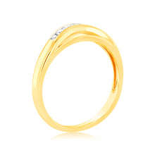 Load image into Gallery viewer, Luminesce Lab Grown 18ct Yellow Gold 1/6 Carat Diamond Ring