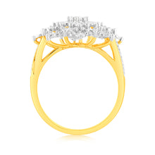 Load image into Gallery viewer, Luminesce Lab Grown 1/2 Carat Diamond Ring in 9ct Yellow Gold