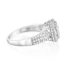 Load image into Gallery viewer, Luminesce Lab Grown 1Carat Diamond Ring in 9ct White Gold