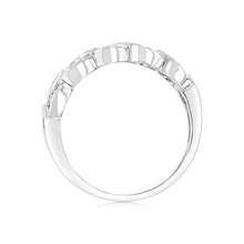 Load image into Gallery viewer, Luminesce Lab Grown Sterling Silver in 5 Diamonds Ring