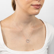 Load image into Gallery viewer, Luminesce Lab Grown 9ct White Gold 3/4 Carat Diamond Circe Pendant on 45cm Chain