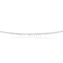 Load image into Gallery viewer, Luminesce Lab Grown 10ct White Gold Tennis Necklace in 3Carat Diamond