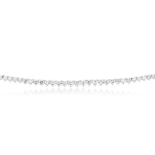 Load image into Gallery viewer, Luminesce Lab Grown 10ct White Gold Tennis Necklace in 5 Carat Diamond