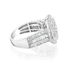 Load image into Gallery viewer, Luminesce Lab Grown 10ct White Gold Ring in 3 Carat Diamond