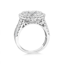 Load image into Gallery viewer, Luminesce Lab Grown 10ct White Gold Ring in 3 Carat Diamond