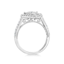 Load image into Gallery viewer, Luminesce Lab Grown 9ct White Gold 1.2 Carat Pear Shaped Bridal Set