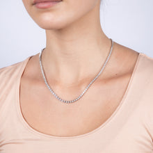 Load image into Gallery viewer, Luminesce Lab Grown Sterling Silver Necklace in 1/2 Carat Diamonds