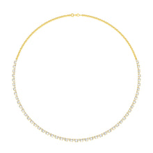 Load image into Gallery viewer, Luminesce Lab Grown 6 Carat Diamond Necklace in 10ct White Gold