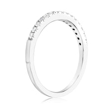 Load image into Gallery viewer, Luminesce Lab Grown 1/4 Carat Diamond Eternity Ring in Sterling Silver