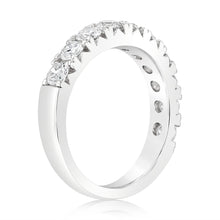 Load image into Gallery viewer, Luminesce Lab Grown 1.5 Carat Diamond Eternity Ring in Sterling Silver