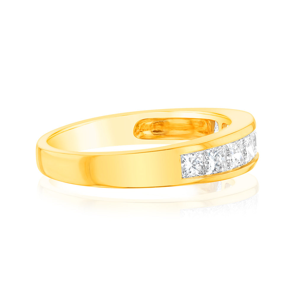 Luminesce Lab Grown 18ct Yellow Gold 0.70 Carat Diamond Ring