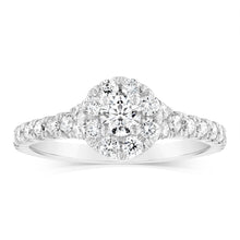 Load image into Gallery viewer, Luminesce Lab Grown 9ct White Gold 3/4 Carat Diamond Ring